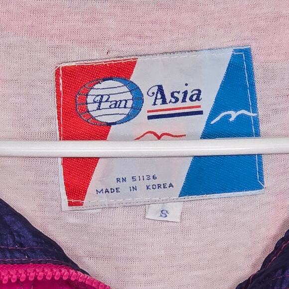 Pan Asia Vintage Women's Track Jacket. Size S - Picture 3 of 6